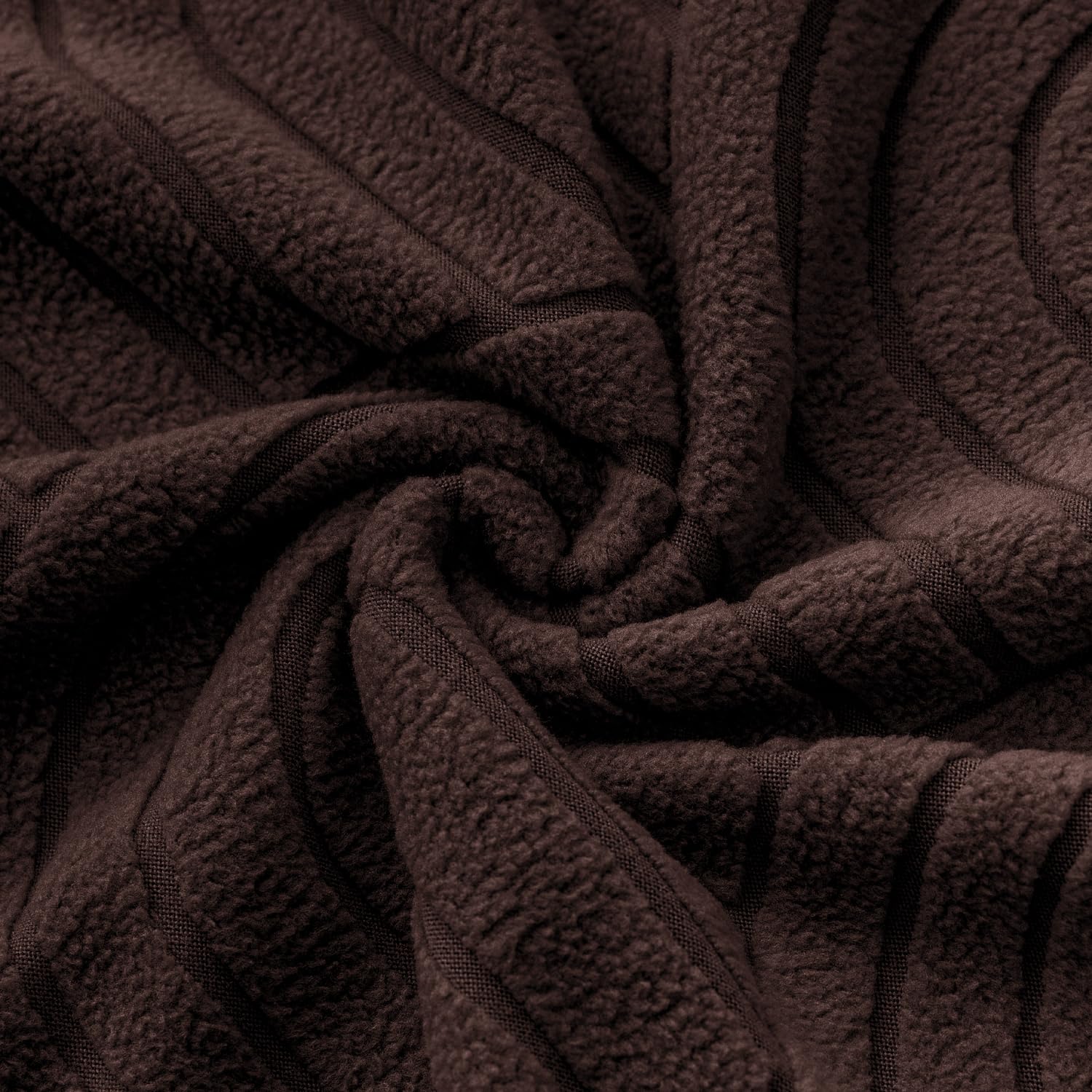 Premium Jacquard Fabric 220 GSM Sofa Cover – Soft, Stretchable (Brown)