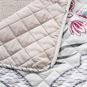 Mughal Series Anti-Slip Sofa Cover Mat with Pocket – Polyester Couch Protector(Mughal Buta)