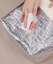 Insulated Lunch Bag – Aluminum Foil Lined Thick Thermal Lunch Box Handbag for Office, Work & Students