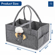 Baby Diaper Caddy Organizer Storage Basket