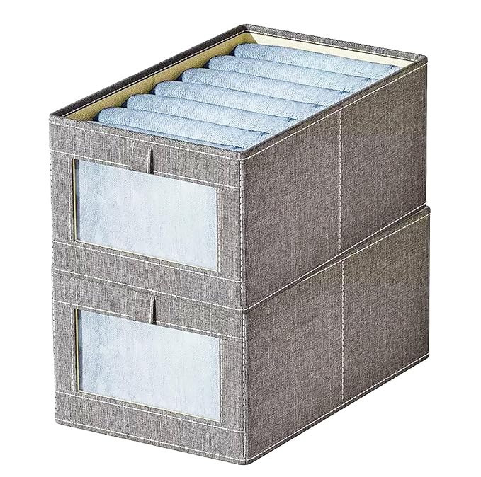 Closet Drawer Organizers (Grey)