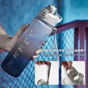 1 liter Water Bottles With Time Markings Sports Water Bottle