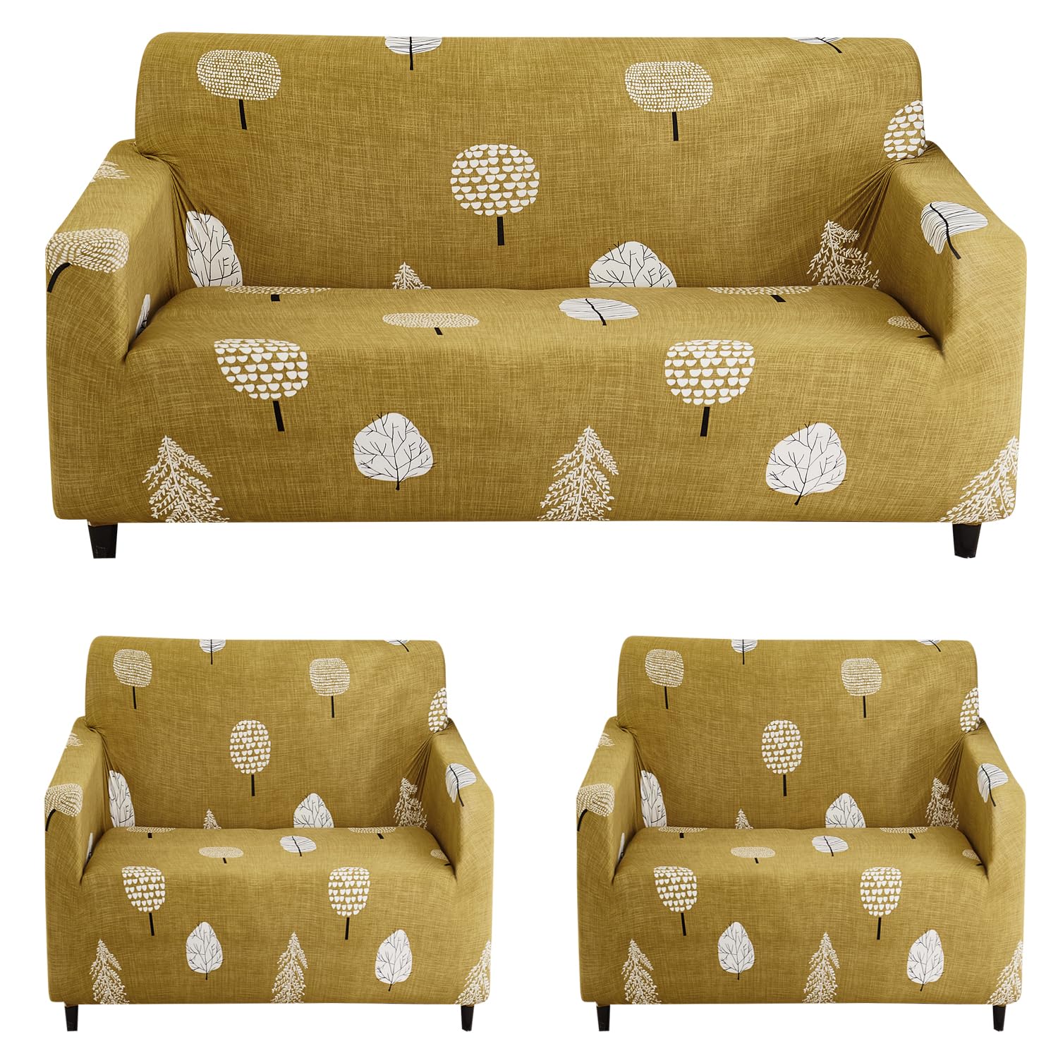 Universal Five Seater 3 + 1 + 1 Sofa Slipcovers