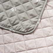 Printed Quilted Sofa Cover for 1/2/3/4 Seater Anti-Slip- Neem Buti