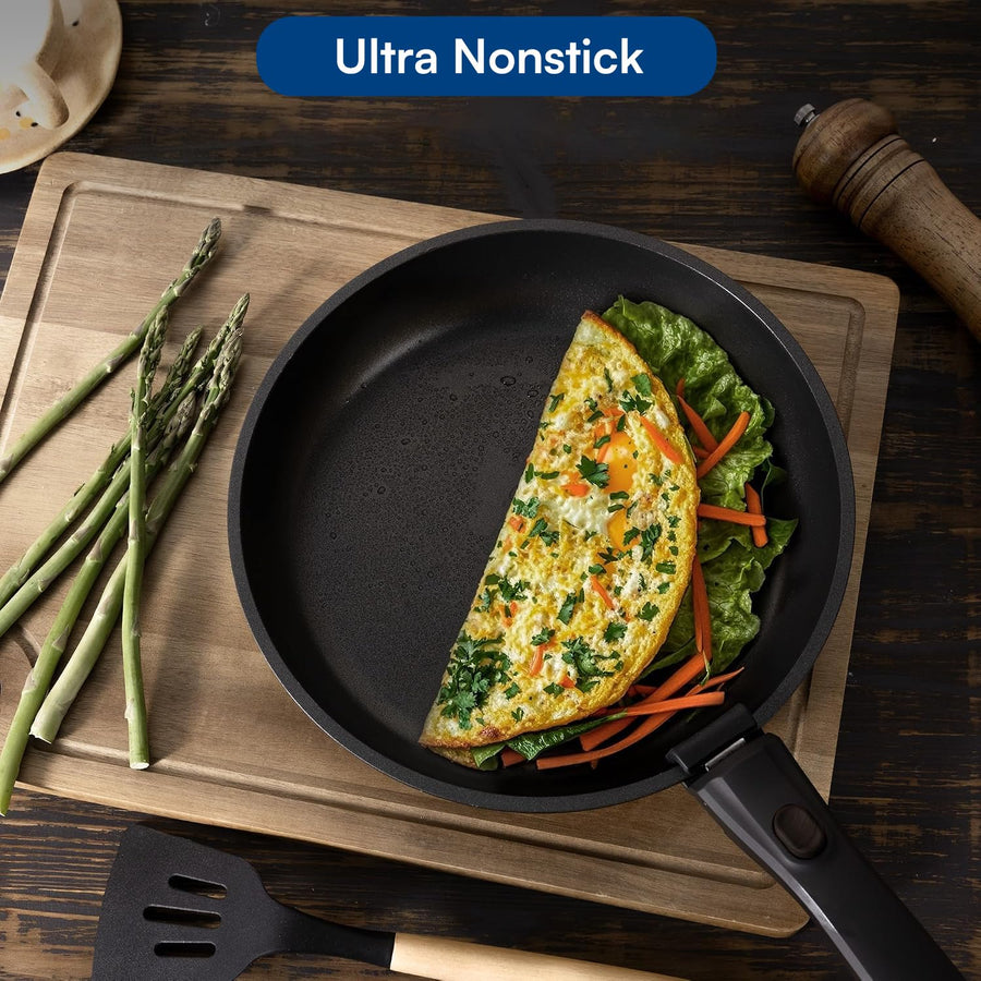 21 Pcs Maifan Stone Non-Stick Cookware Set
