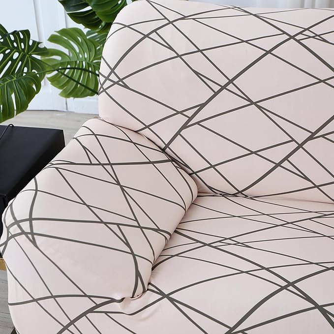 Universal Sofa Cover (Beige Line)