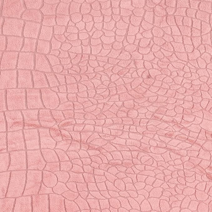 Universal Crocodile Texture Jacquard Fabric Sofa Cover (Pink)