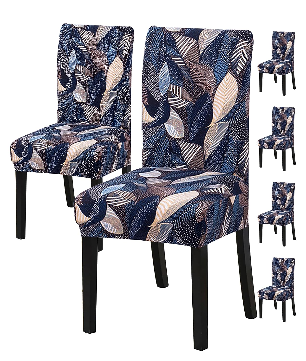 Elastic Chair Cover (Jungle Leaf)