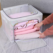 Foldable Transparent Storage Bags for Clothes (110L)