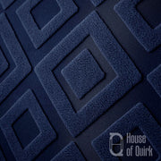 Universal Jacquard Fabric Diamond Texture Sofa Cover 220 GSM (Navy Blue)