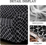 Universal Stretchable Sofa Cover-Black Lantern