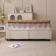 Polyester Sofa Cover Mat Reversible Couch Protector- Gold Tide