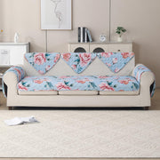 'Gulnaar Series' Printed Quilted Sofa Cover