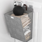 Wall Mounted Laundry Basket-Grey