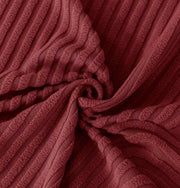Universal Jacquard 3+2 Seater Thickened Fabric Sofa Cover (Maroon)