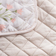 Printed Quilted Sofa Cover for 1/2/3/4 Seater Anti-Slip- Gulbahar