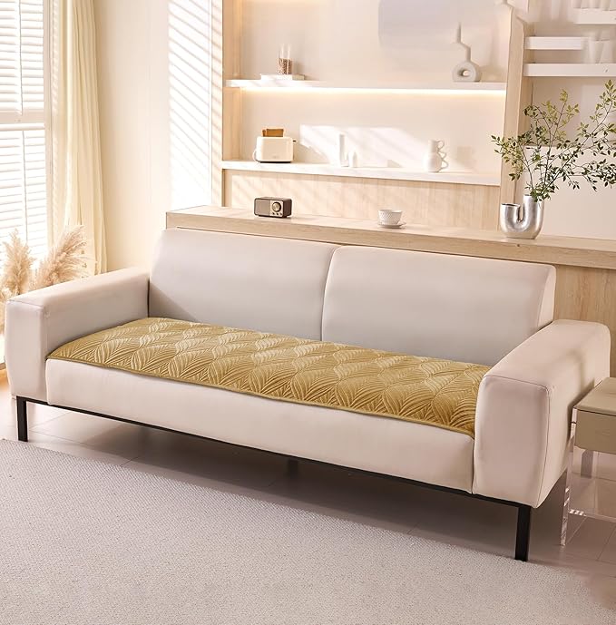 1/2/3/4 Seater Mat Sofa Cover (Beige)