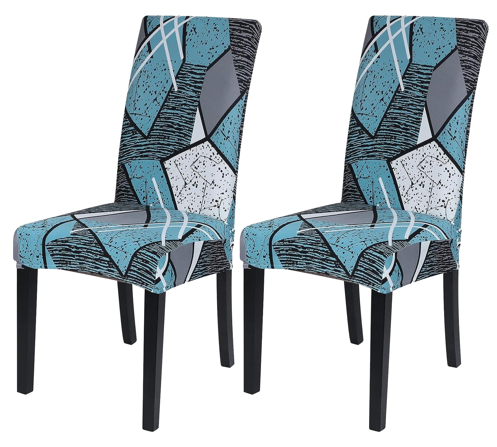 Elastic Chair Cover (Blur Prism)