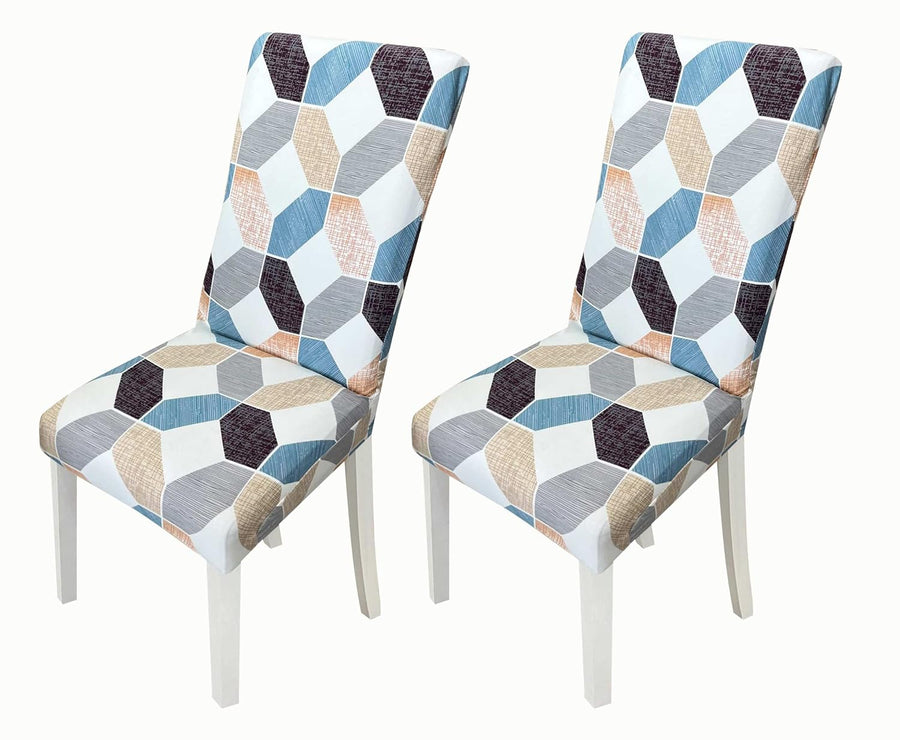 Elastic Chair Cover (White Bamby)
