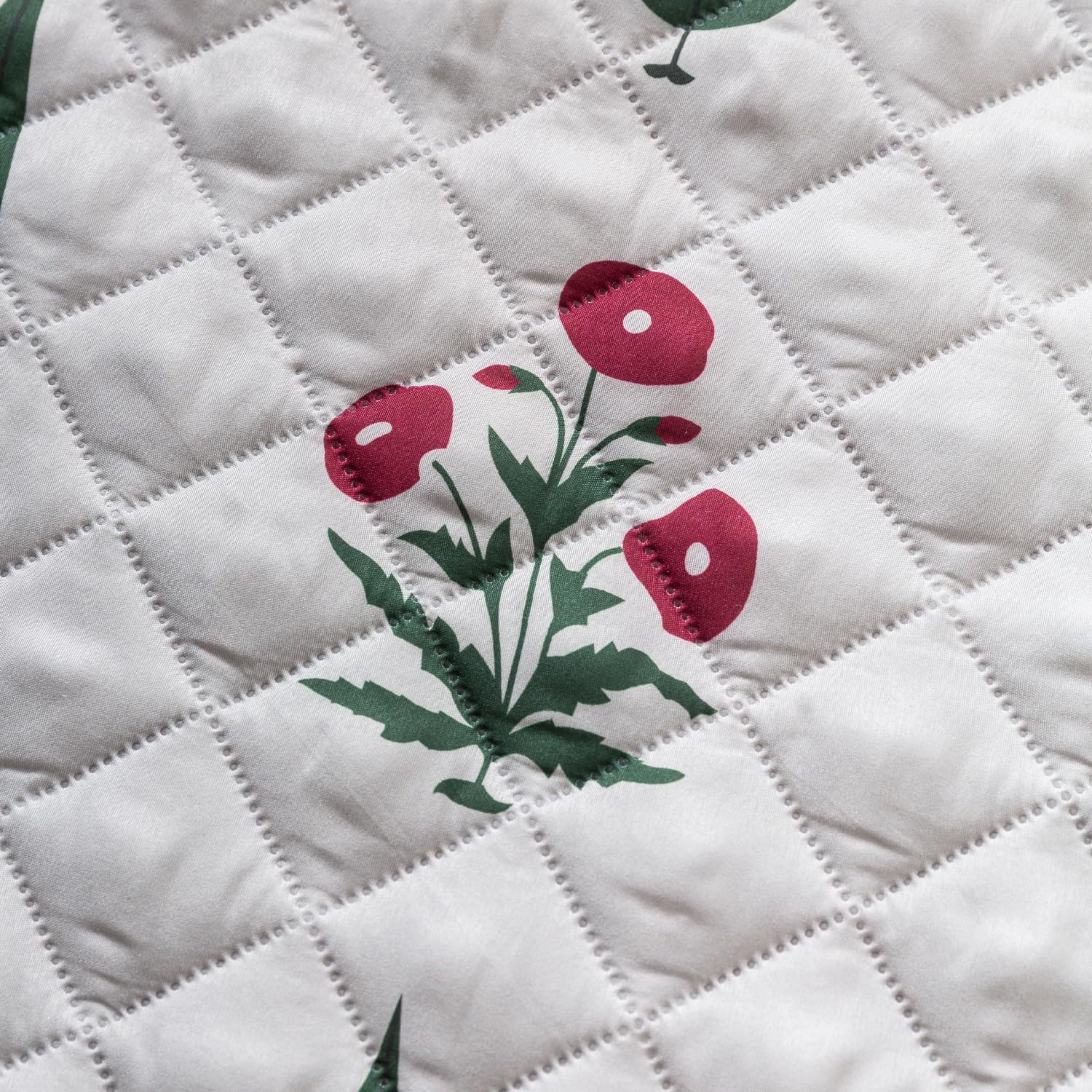 Mughal Series Anti-Slip Sofa Cover Mat with Pocket – Polyester Couch Protector(Shalimar Garden)