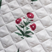 Mughal Series Anti-Slip Sofa Cover Mat with Pocket – Polyester Couch Protector(Shalimar Garden)