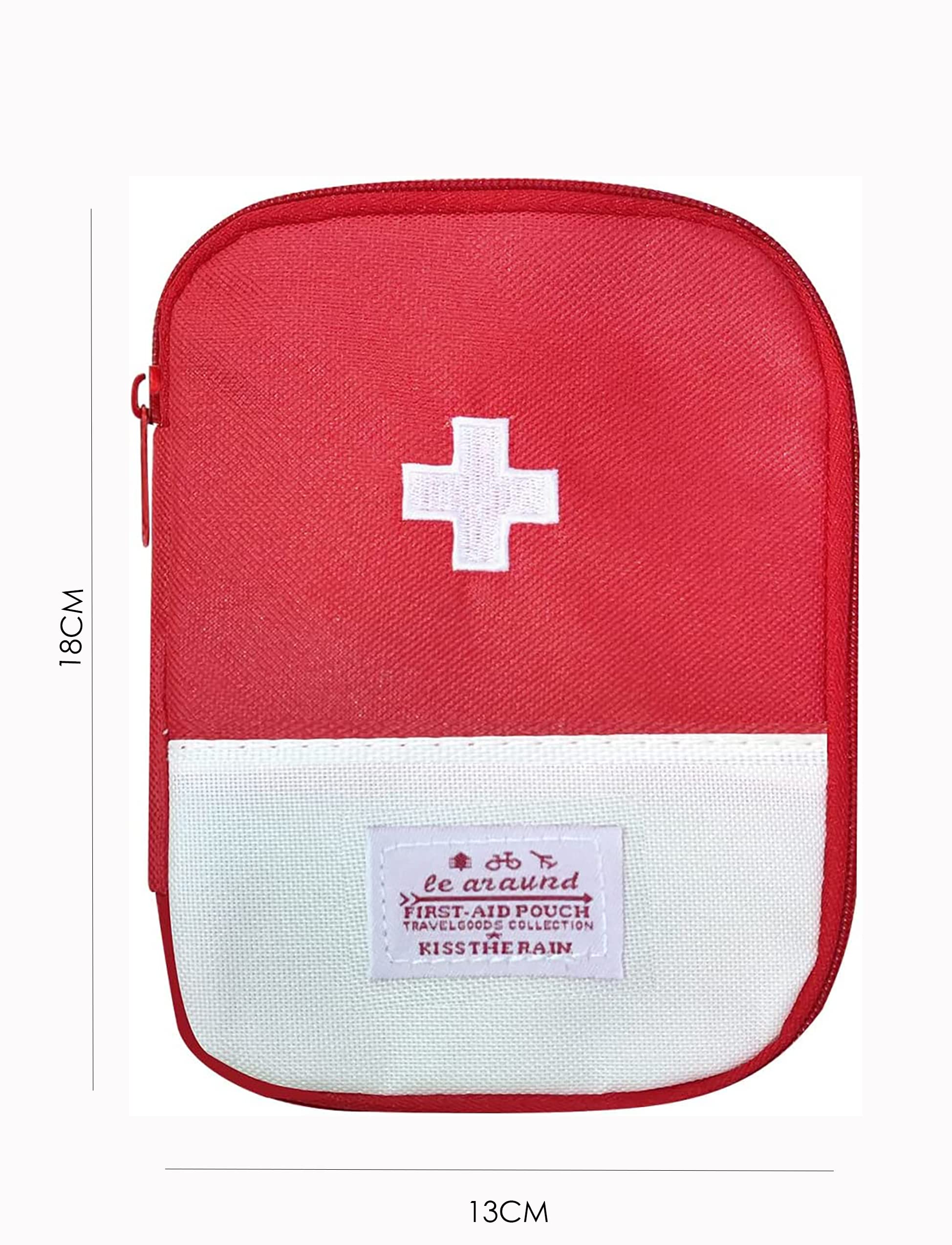 First Aid Bag,Empty First Aid Pouch,Mini Portable Medical Bag