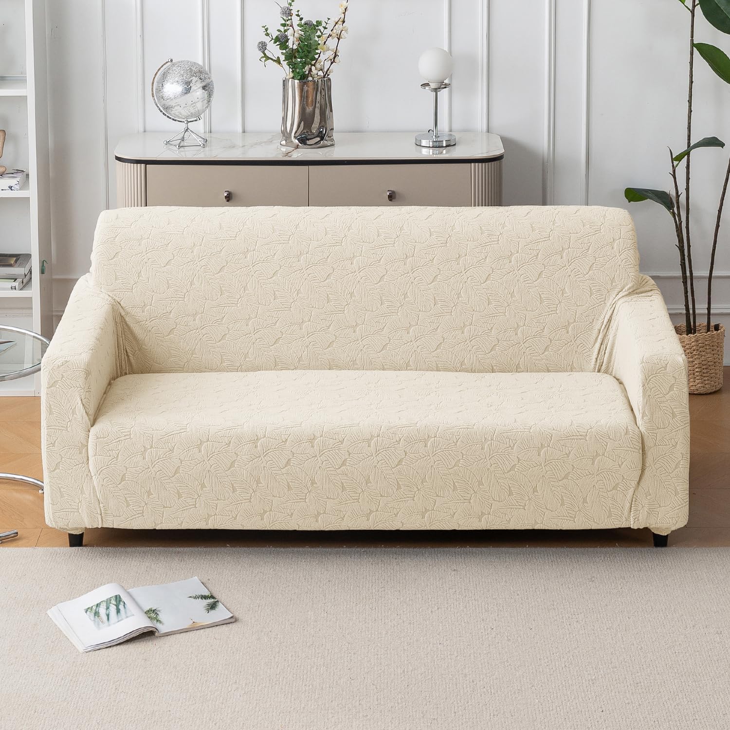 Universal Jacquard Stretchable Sofa Cover (3+1+1)