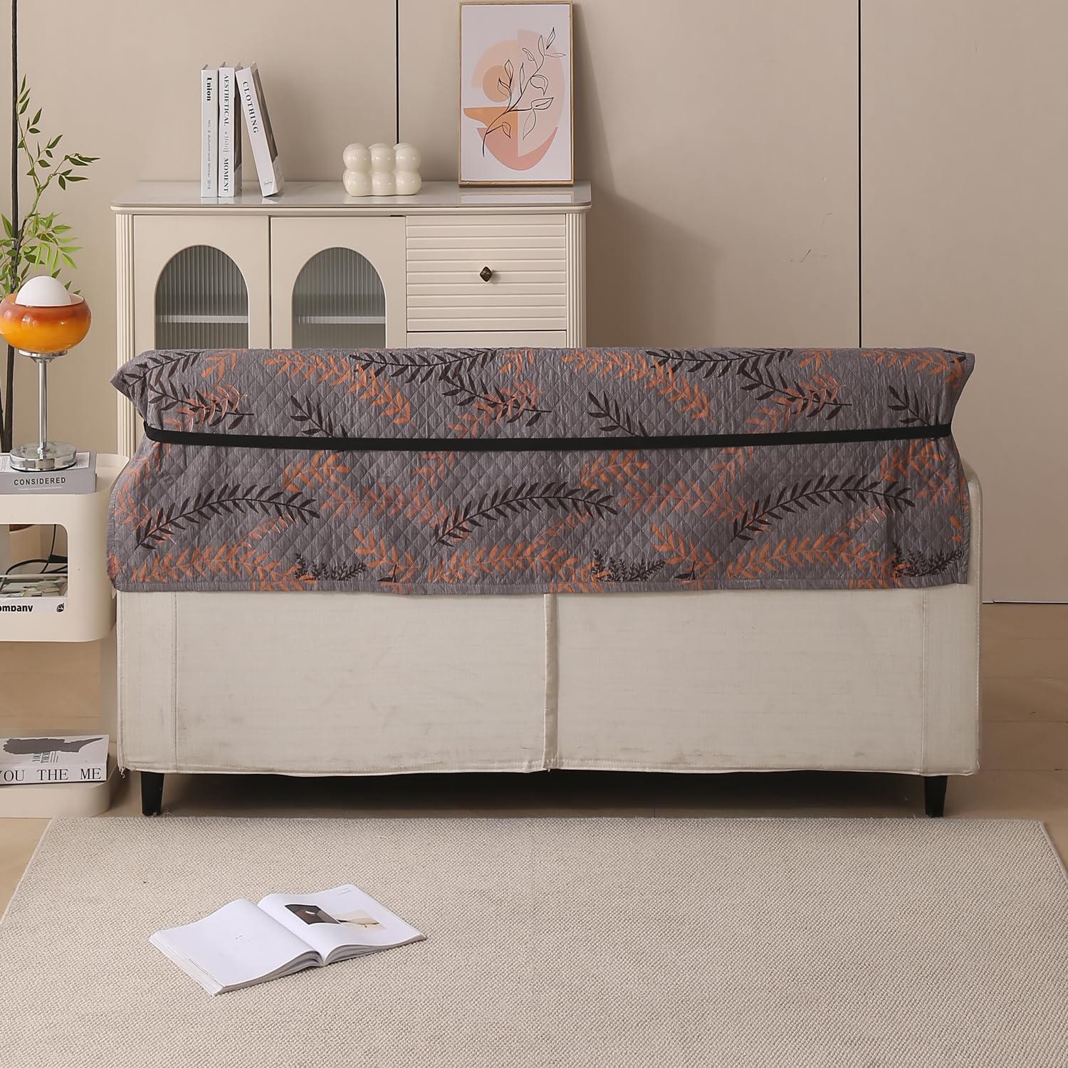 Polyester Sofa Cover Mat Reversible Couch Protector-Oakwood