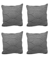 Universal Jacquard Leaf Texture Fabric Sofa Cover(Charcoal)