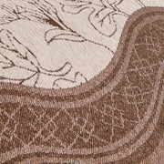 Crest Luxury Chenille Sofa Mat - Mocha Chenille Fabric 1 Pc