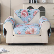 'Gulnaar Series' Printed Quilted Sofa Cover