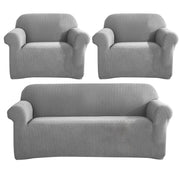Universal Fleece Fabric Sofa Cover 3 + 1 + 1 Seater