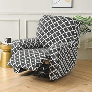 4 Pieces Recliner Sofa Covers Recliner Chair covers Slipcovers ( 1 Seater)