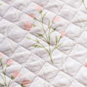 Printed Quilted Sofa Cover for 1/2/3/4 Seater Anti-Slip- Gulbahar