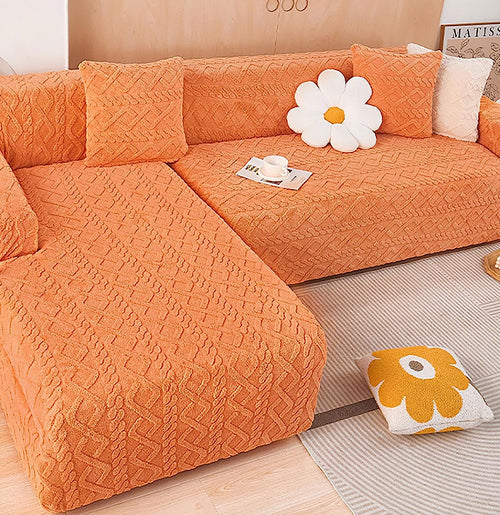 Universal Couch Cover-Orange