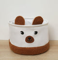Collapsible Round Storage Baskets Cute Kids Toys Storage