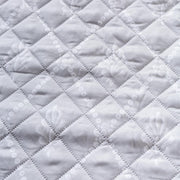 Printed Quilted Sofa Cover for 1/2/3/4 Seater Anti-Slip- Grey Canvas