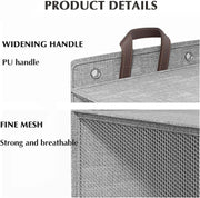 Wall Mounted Laundry Basket-Grey
