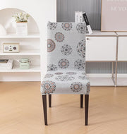 Elastic Chair Cover Stretch Removable Washable (Bronze Chakra)
