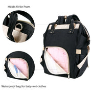 Baby Diaper Bag Maternity Backpack - Dark Grey