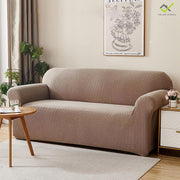 Universal Fleece Fabric Sofa Cover (Khaki)