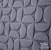 Jacquard Fabric Texture Sofa Cover 220 GSM Sofa Slipcover-Charcoal