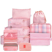 Set of 9 Packing Travel Cube Organiser