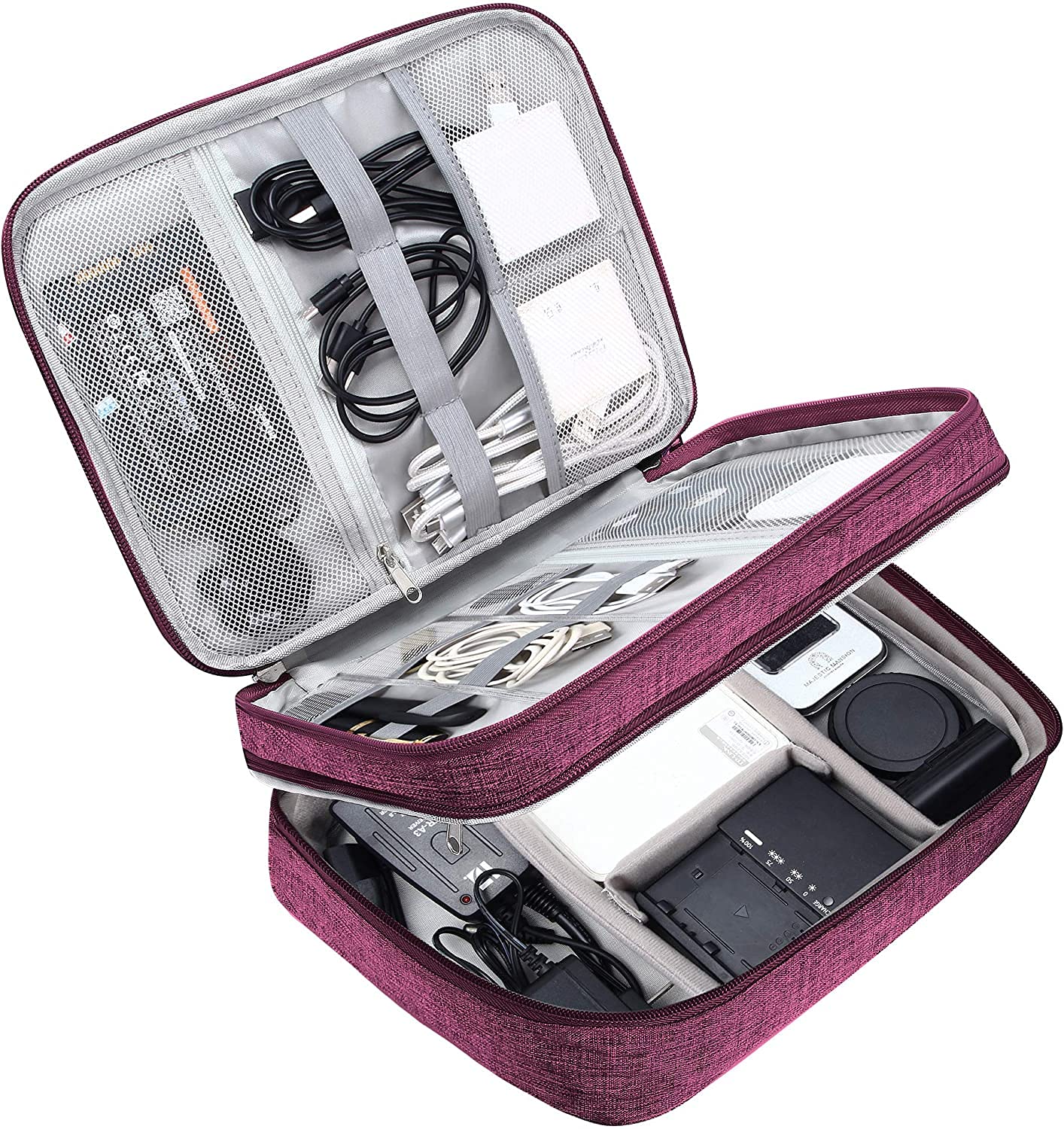 Double Layer Electronics Organizer