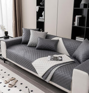 Luxury Waterproof Sofa Cover 1/2/3/4/5 Seater (Charcoal)
