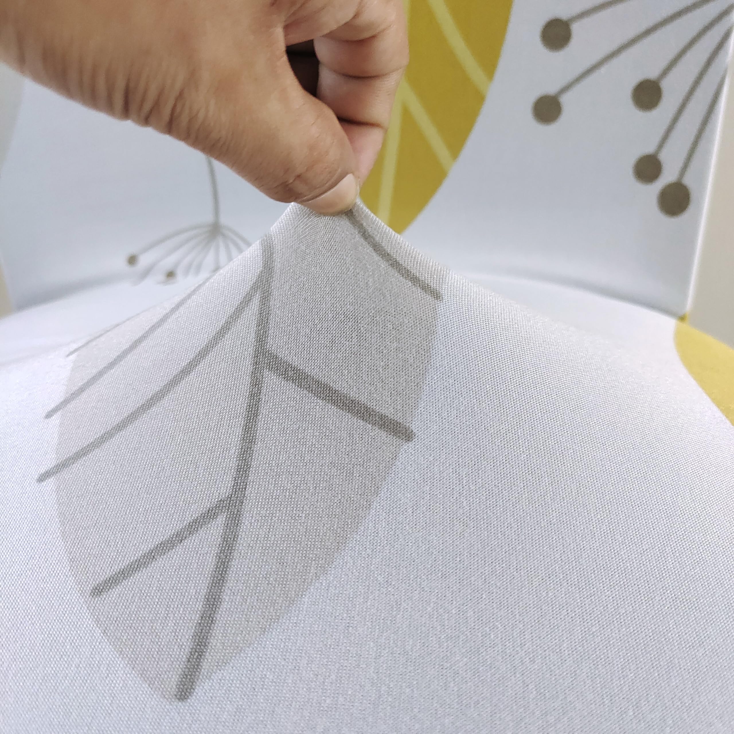 Elastic Chair Cover Stretch Removable Washable (Yellow Autumn)