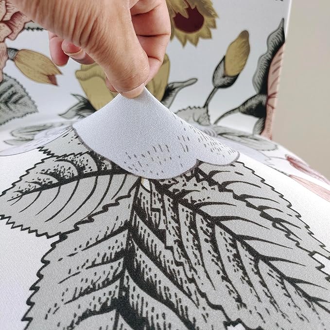 Elastic Chair Cover (Beige Bliss)