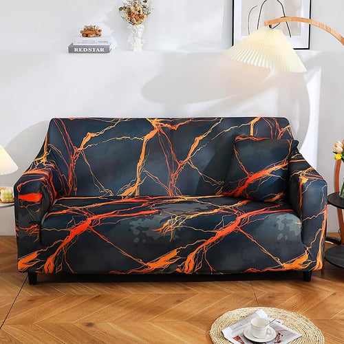 Universal Sofa Cover Big Elasticity (Dark Sunrise)
