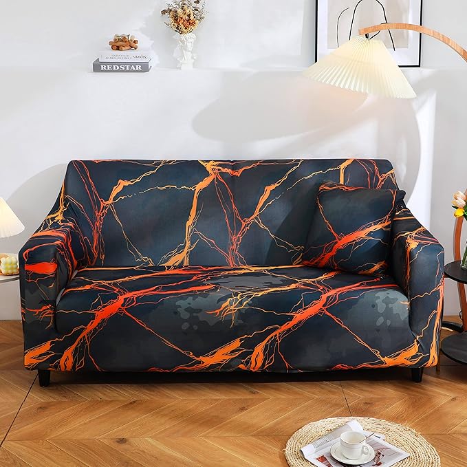 Universal Sofa Cover Big Elasticity (Dark Sunrise)