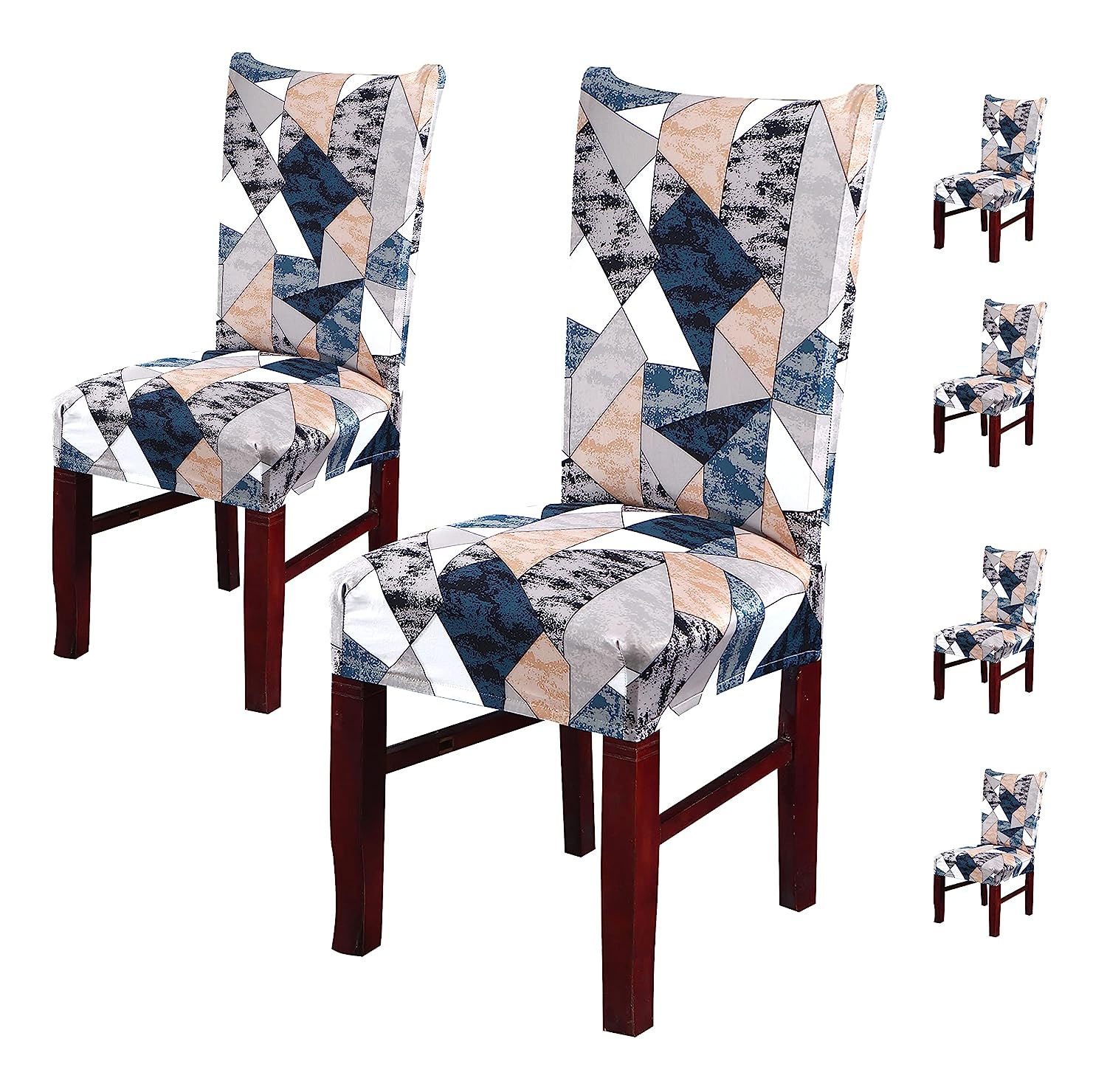 Printed Chair Cover - Antique Prism